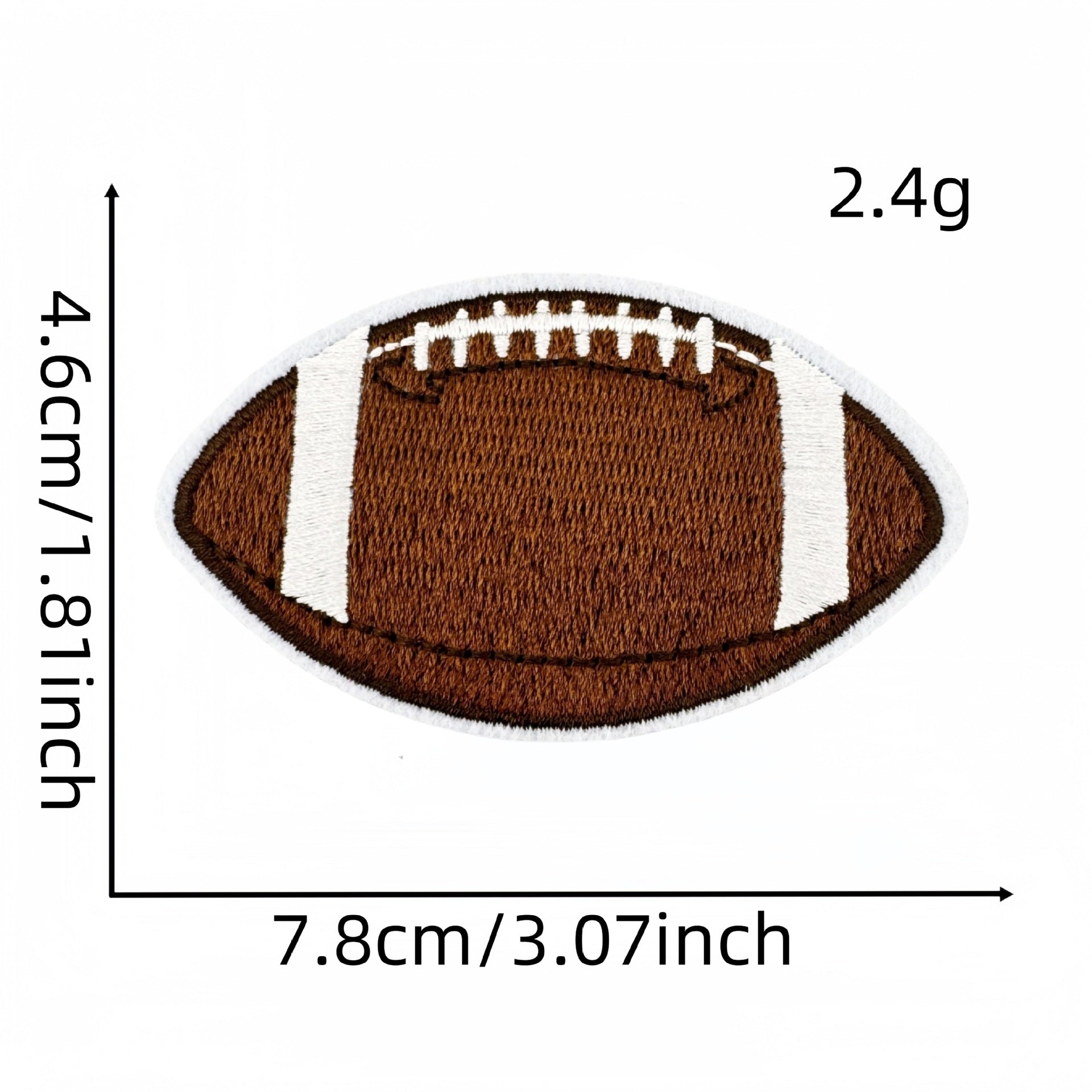 Wholesale Rugby Embroidered Patches Sports Series