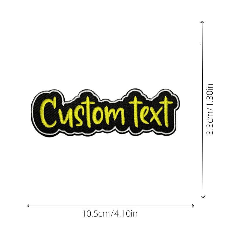 Wholesale Chic Embroidered Letter Patches Set Of 9 Decorative Accent For Coats And Everyday Use