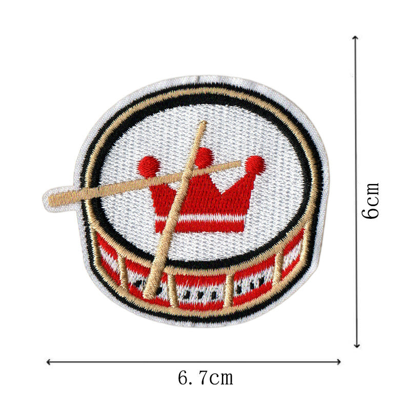 Wholesale Red Cartoon Carnival Series Embroidery DIY Patches