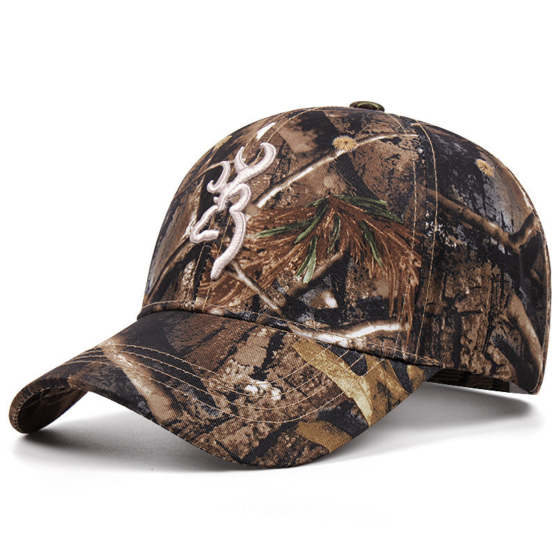 Wholesale Embroidered baseball cap visor camouflage cap