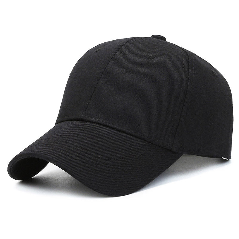 Wholesale Cotton Hard Top Solid Color Light Board Baseball Cap