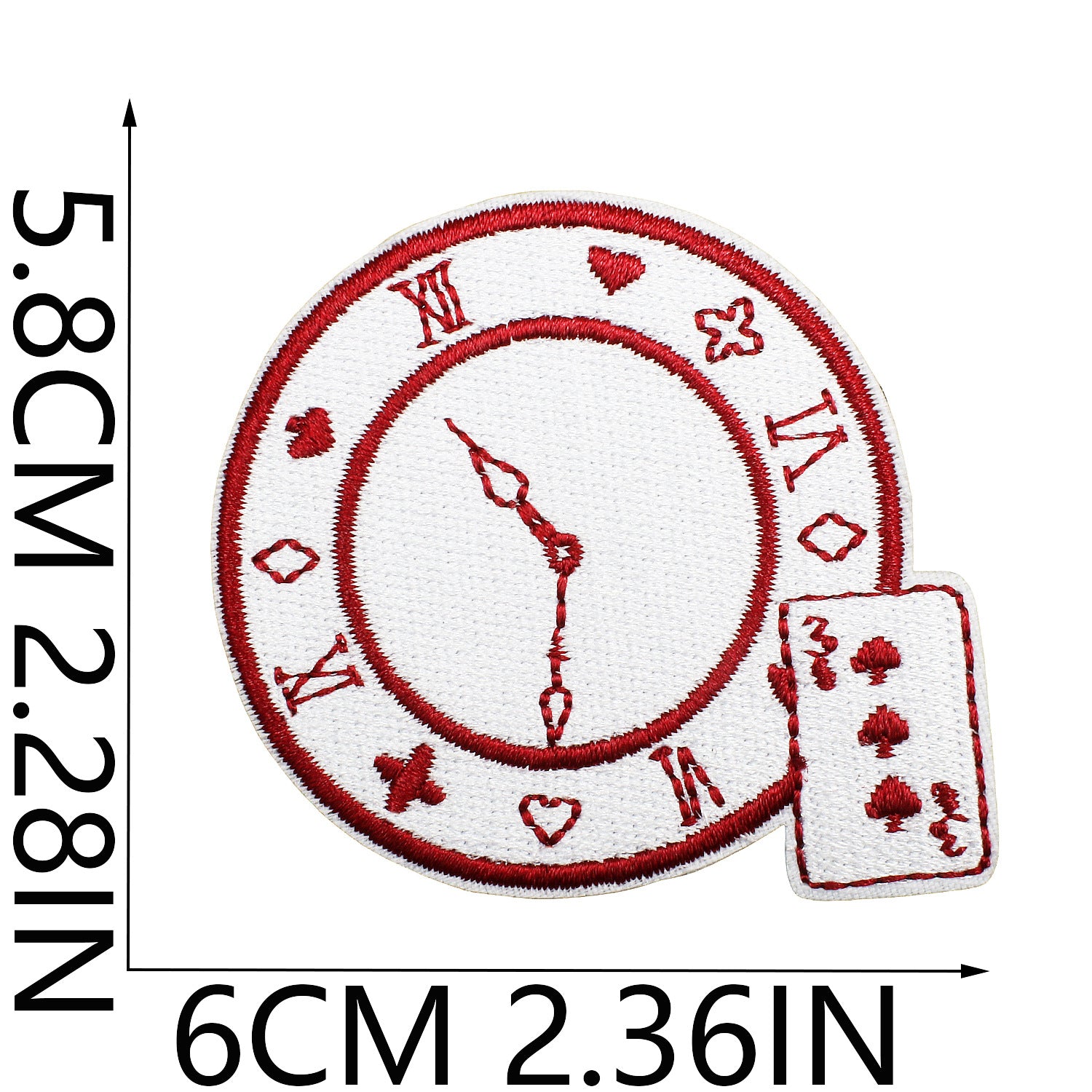 Wholesale Pink casual tea party embroidery DIY Patches