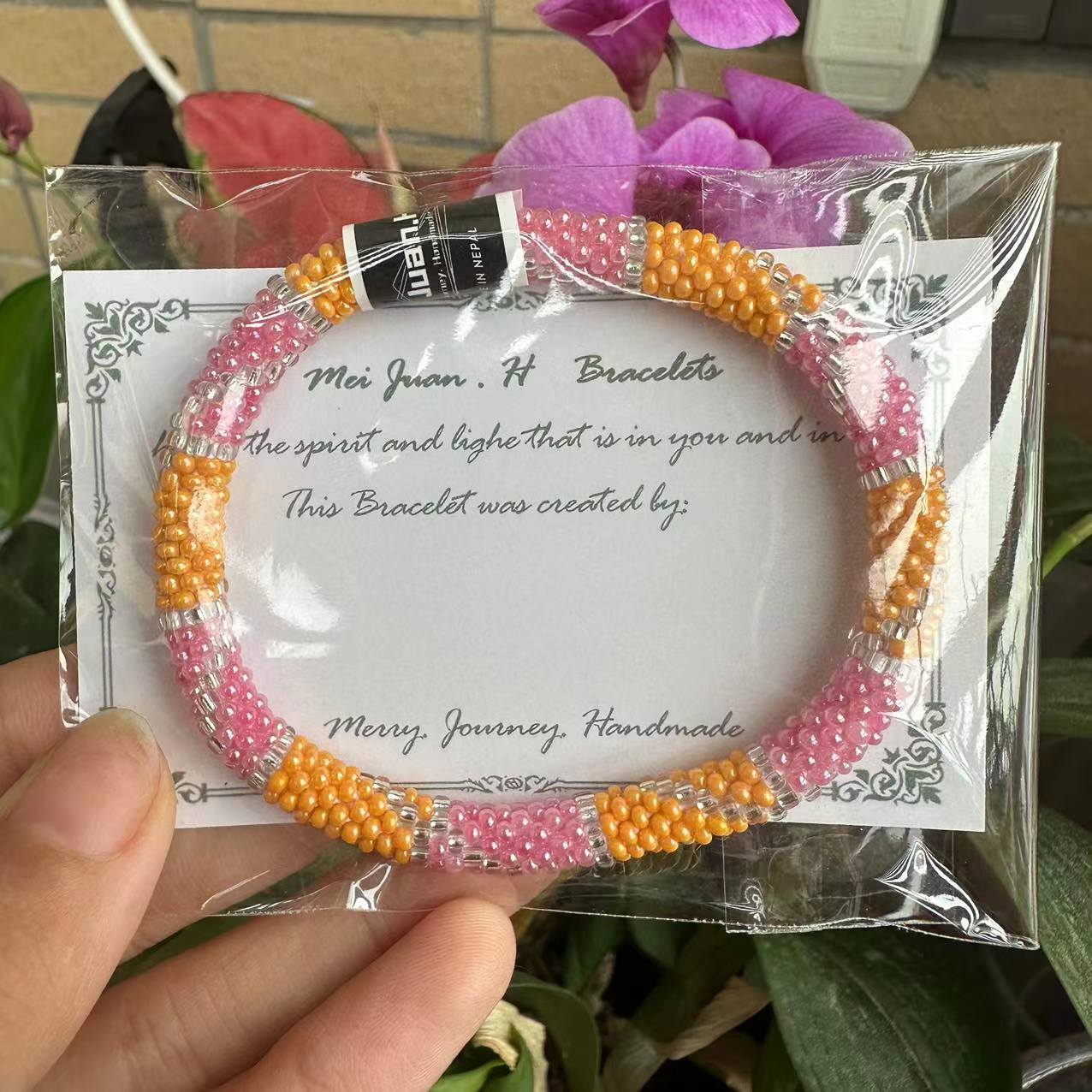 Wholesale Japanese Bohemian Rice Beads Fragrance Diffuser Bracelet