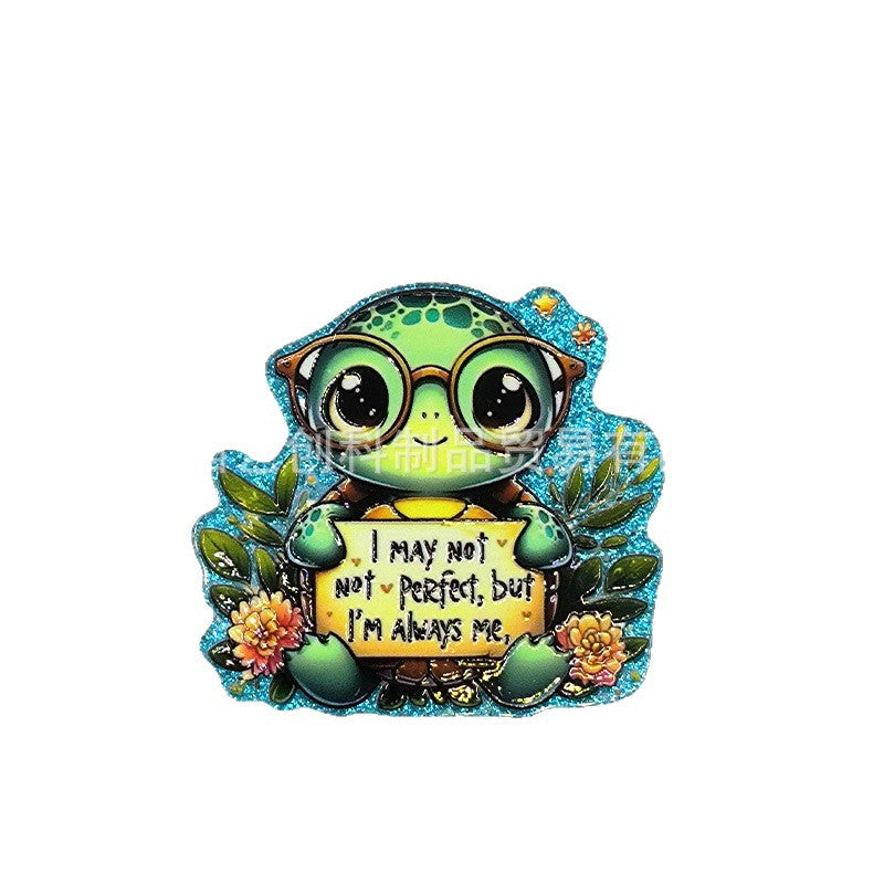 Wholesale 10pcs/ pack Acrylic DIY Accessories - Cute Animals