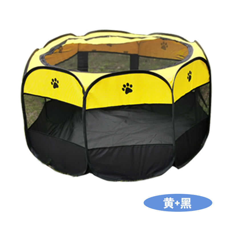 Wholesale Closed Pet Wire Storage Oxford Cloth Octagonal Cage