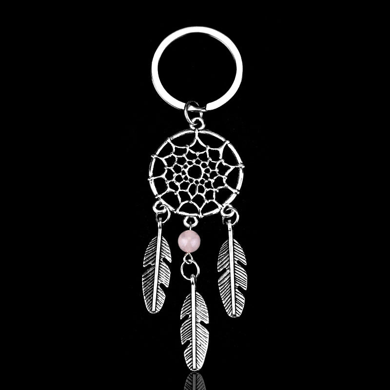 Wholesale Creative Dream Catcher Metal Tassel Keychain