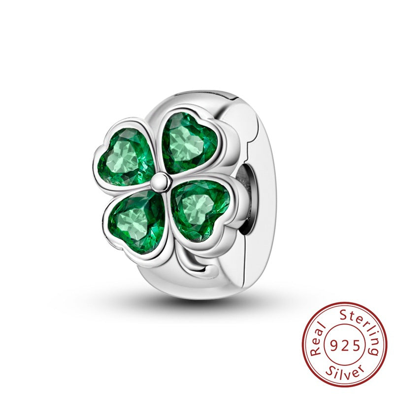 Wholesale  eternal heart-shaped rubber plug Charms