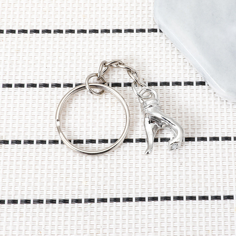 Wholesale Magnetic Suction Comparison Palm Zinc Alloy Keychain