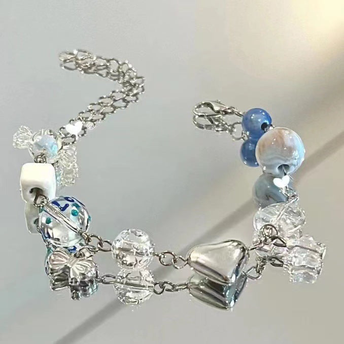 Wholesale Christmas Snowflake Alloy Bracelets