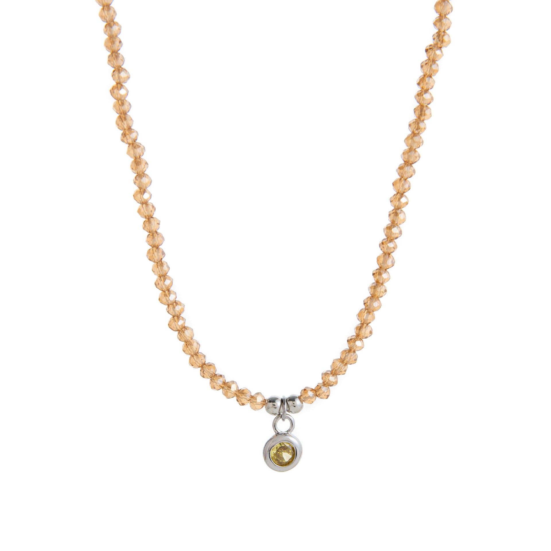 Wholesale Pearl Rice Pearl Star Mang Zircon Sea Star Shell Titanium Steel Necklace