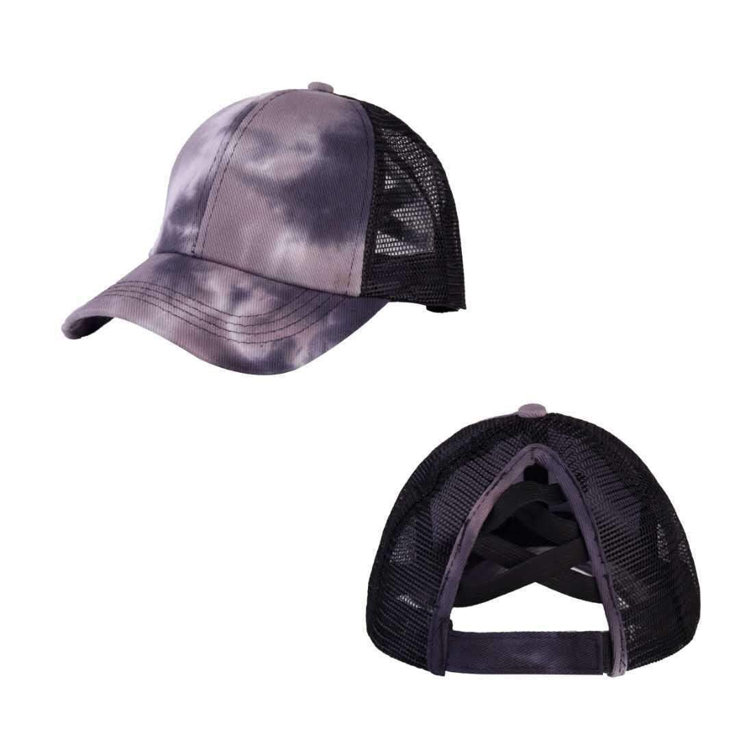 Wholesale Tie-Dye Cross Back Baseball Cap