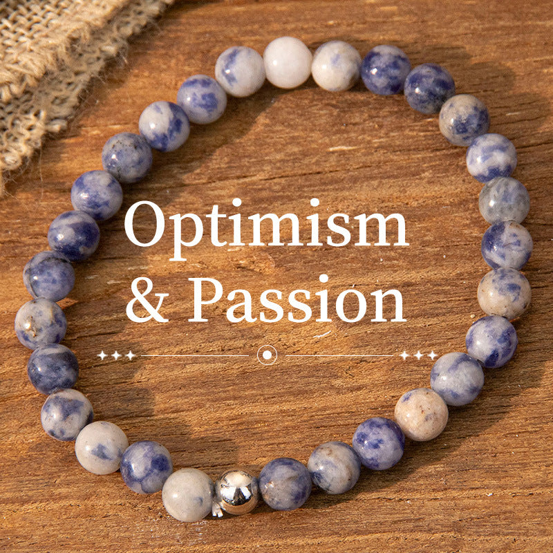 Wholesale Bohemian Love Stone Multi layered Stacked Crystal Bracelet