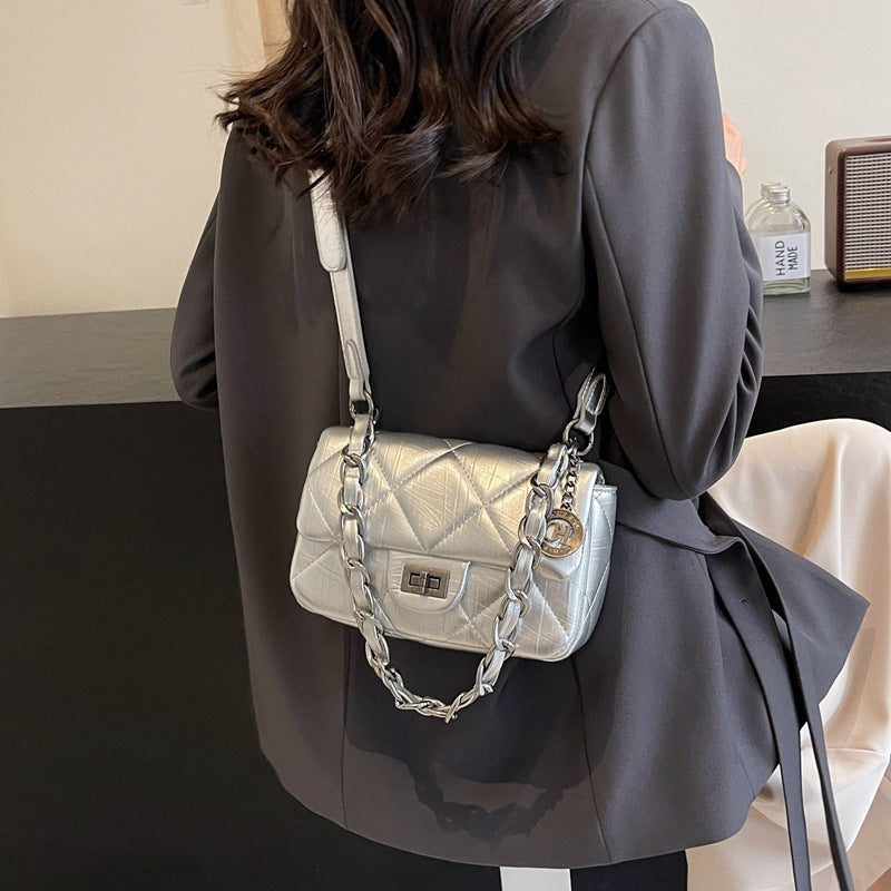 Wholesale Diamond Chain Versatile Fashion Small Square Bag