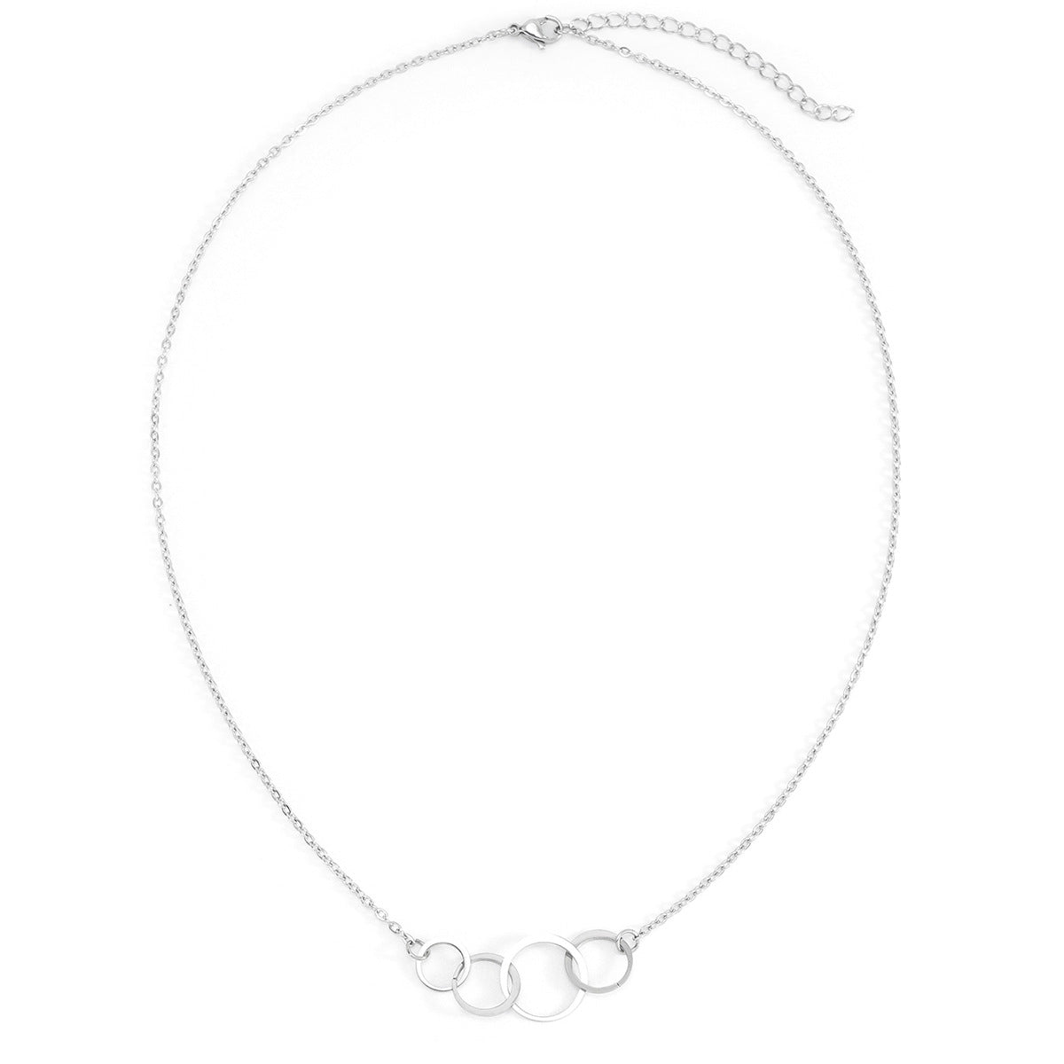 Wholesale Circle Pendant Stainless Steel Necklace