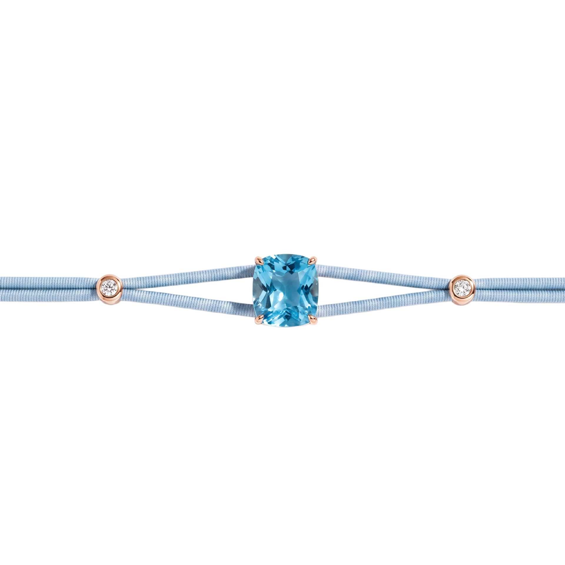 Wholesale Geometric Crystal Double Strand Elastic Bracelet For Women Everyday Fashion Accessory