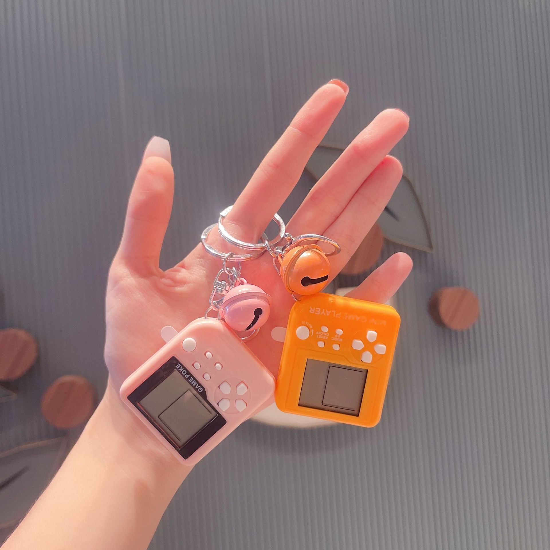 Mini llavero de consola de mini de juego de ABS al por mayor