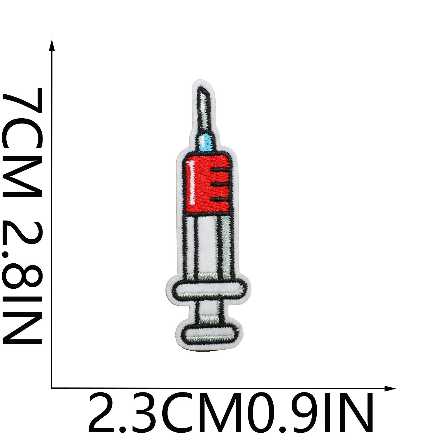 Wholesale Cartoon human organ embroidery patch medical equipment patch