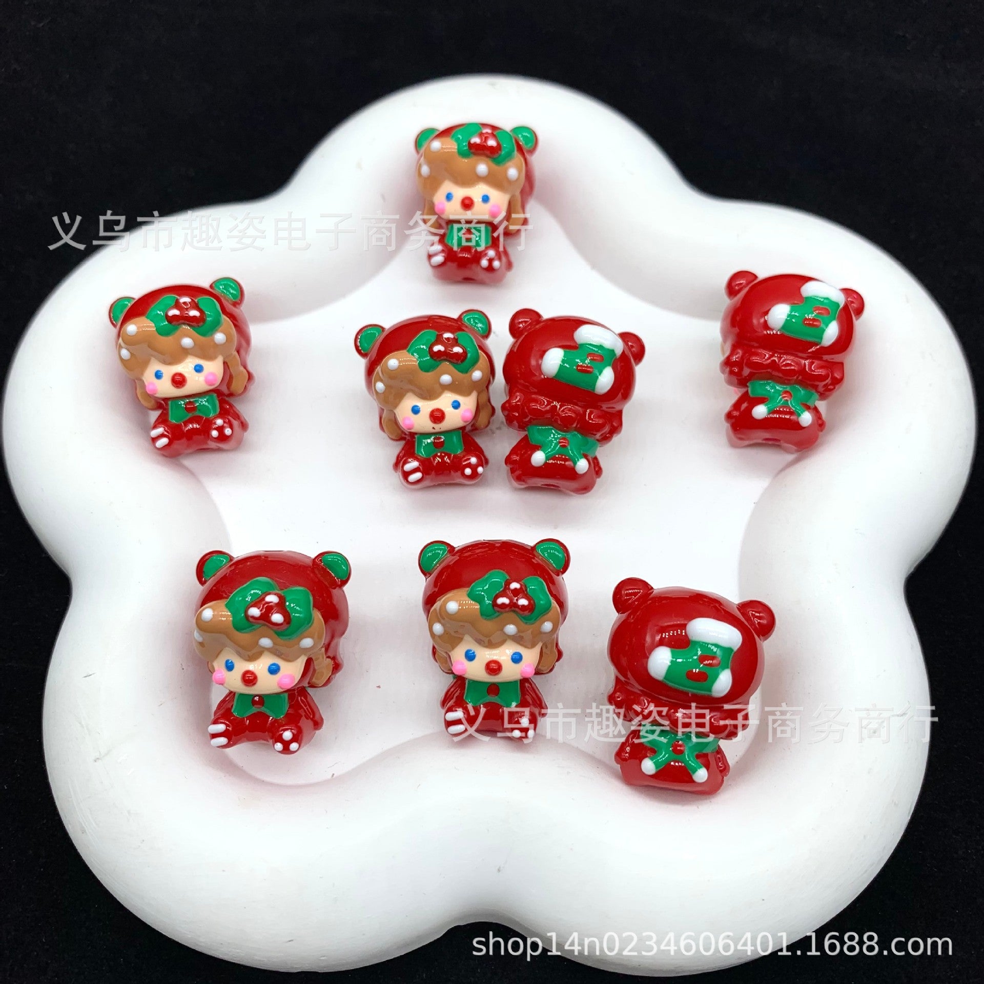 Wholesale 10pcs Christmas series Acrylic Beads