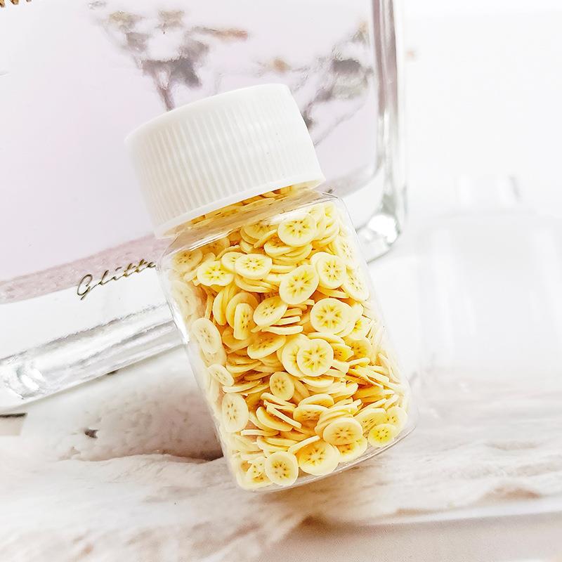 Wholesale Fruit clay slices 20ml small bottle 15g