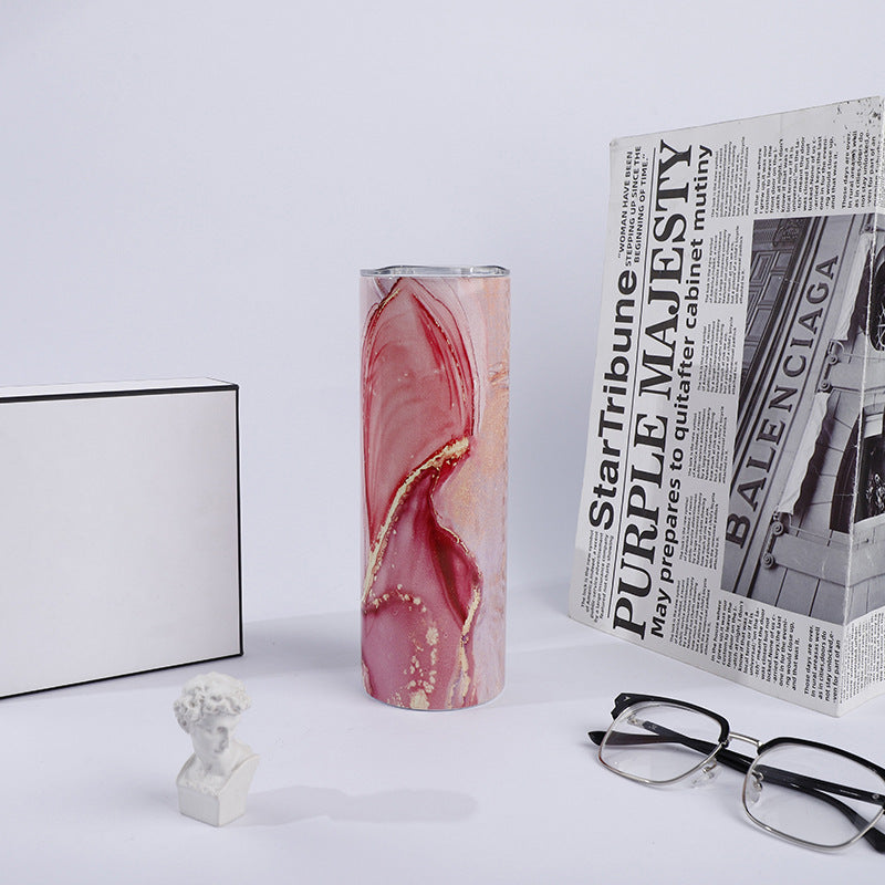 Wholesale Printed Thermos Cup Stainless Steel Cold 20oz Car Cup Convenient Cans