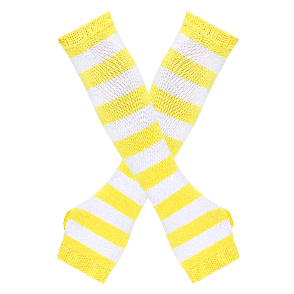 Wholesale Christmas Spring and Autumn Thin Elbow-Length Fingerless Arm Sleeves