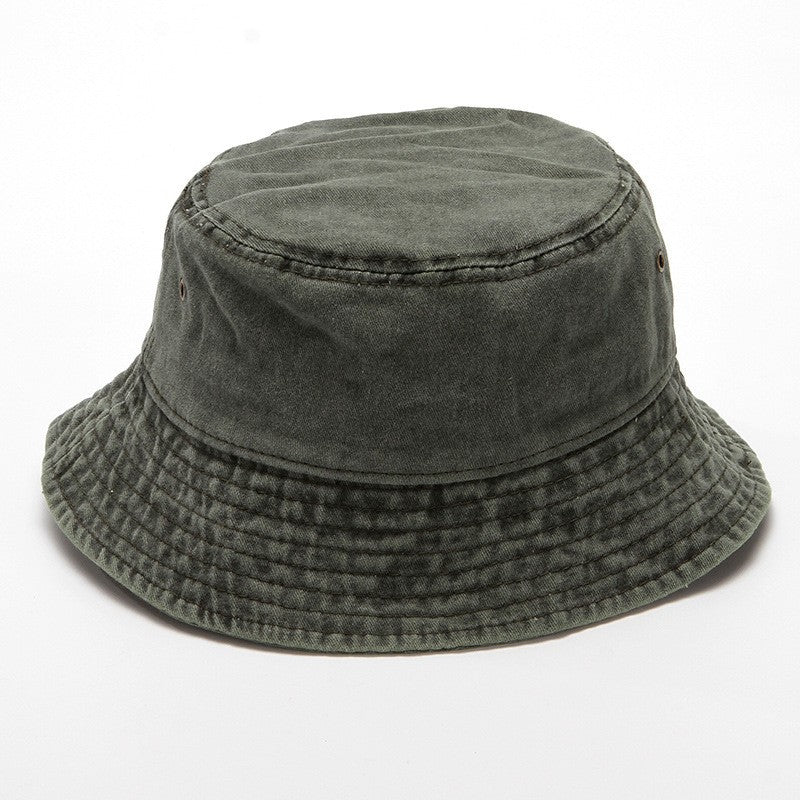 Wholesale Retro Washed Denim Bucket Hat