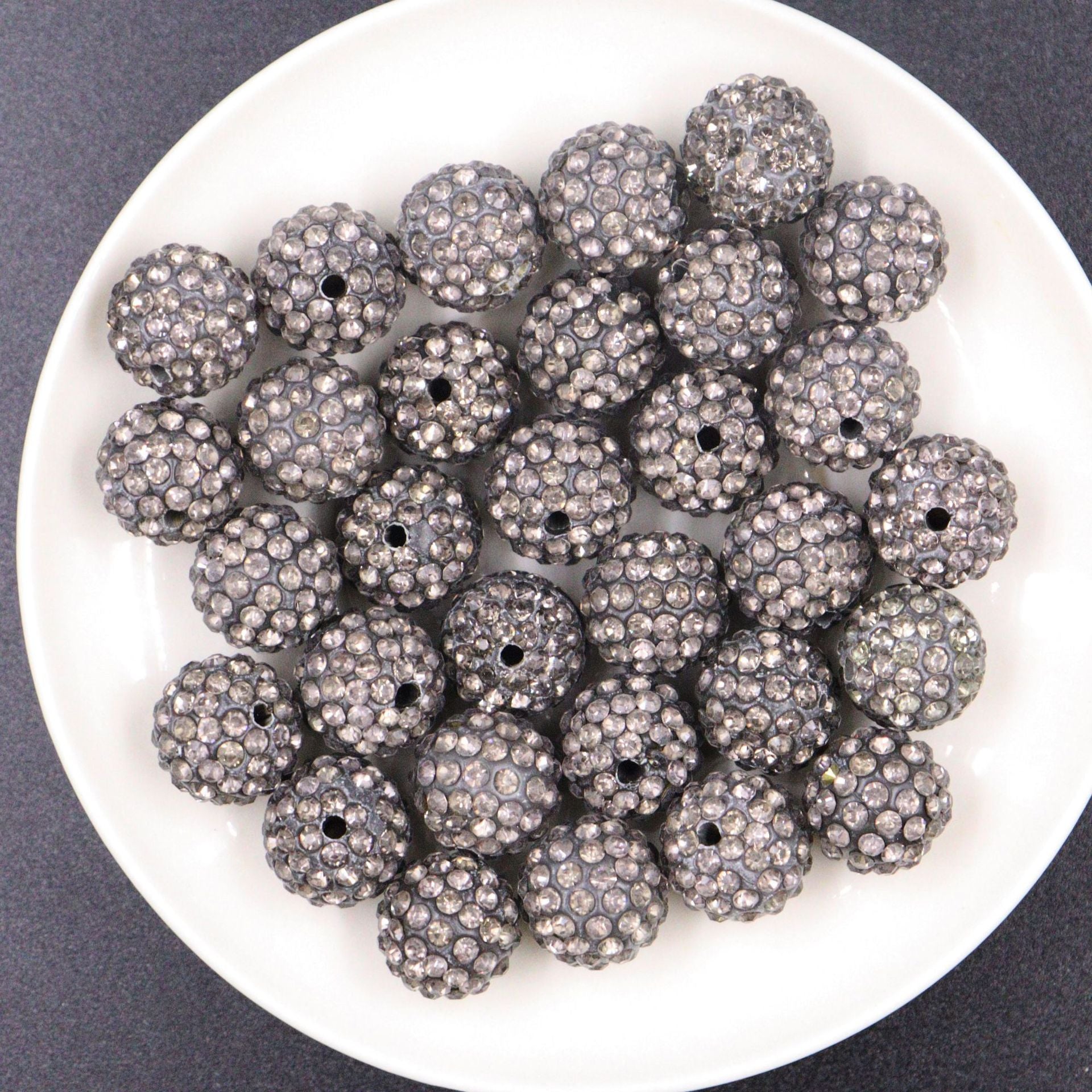 Wholesale 100pcs 8mm-12mm  Diamond Balls Handmade Diy Beads