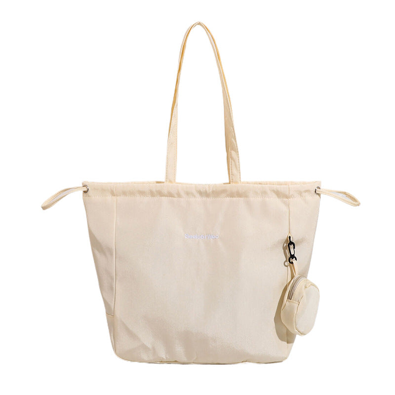 Wholesale Women's shoulder tote bag nylon handbag large capacity retro bag