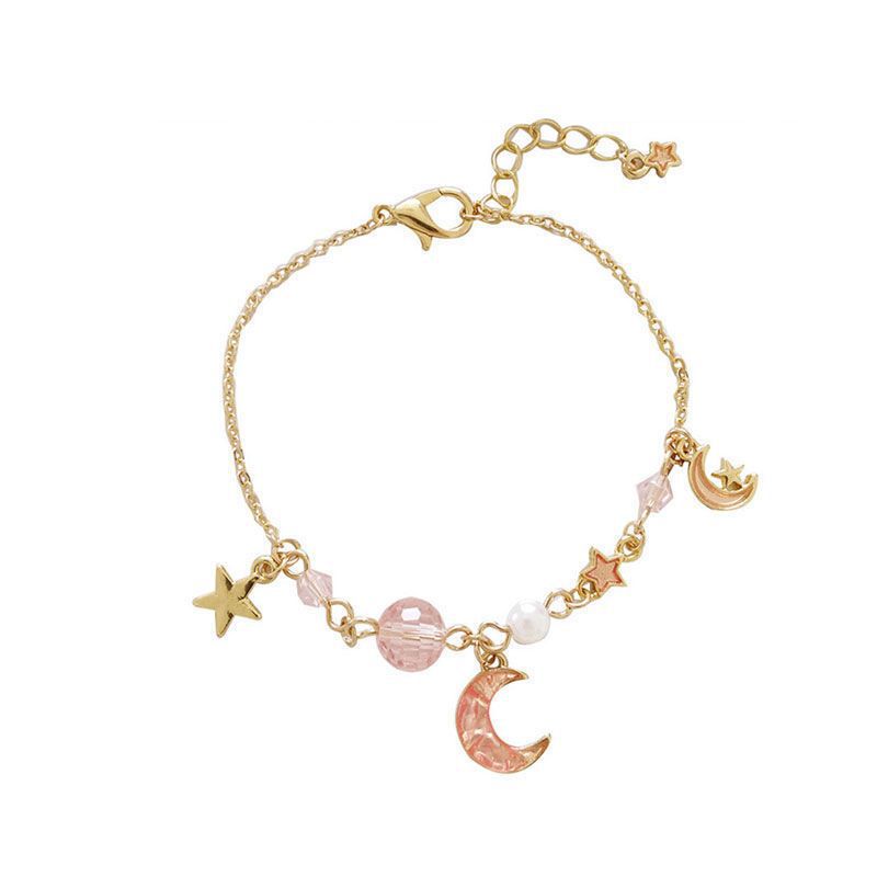 Wholesale Stars and Moon Accompany Niche Stars and Moon Bracelet