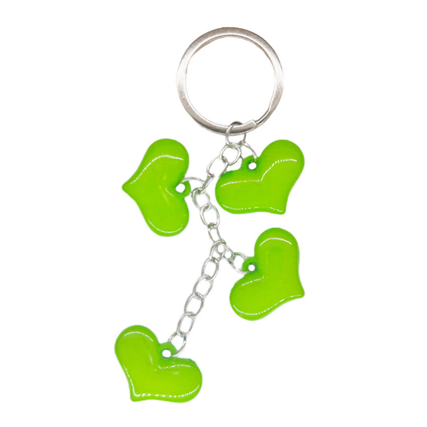 Keychain de corazón acrílico de San Valentín al por mayor