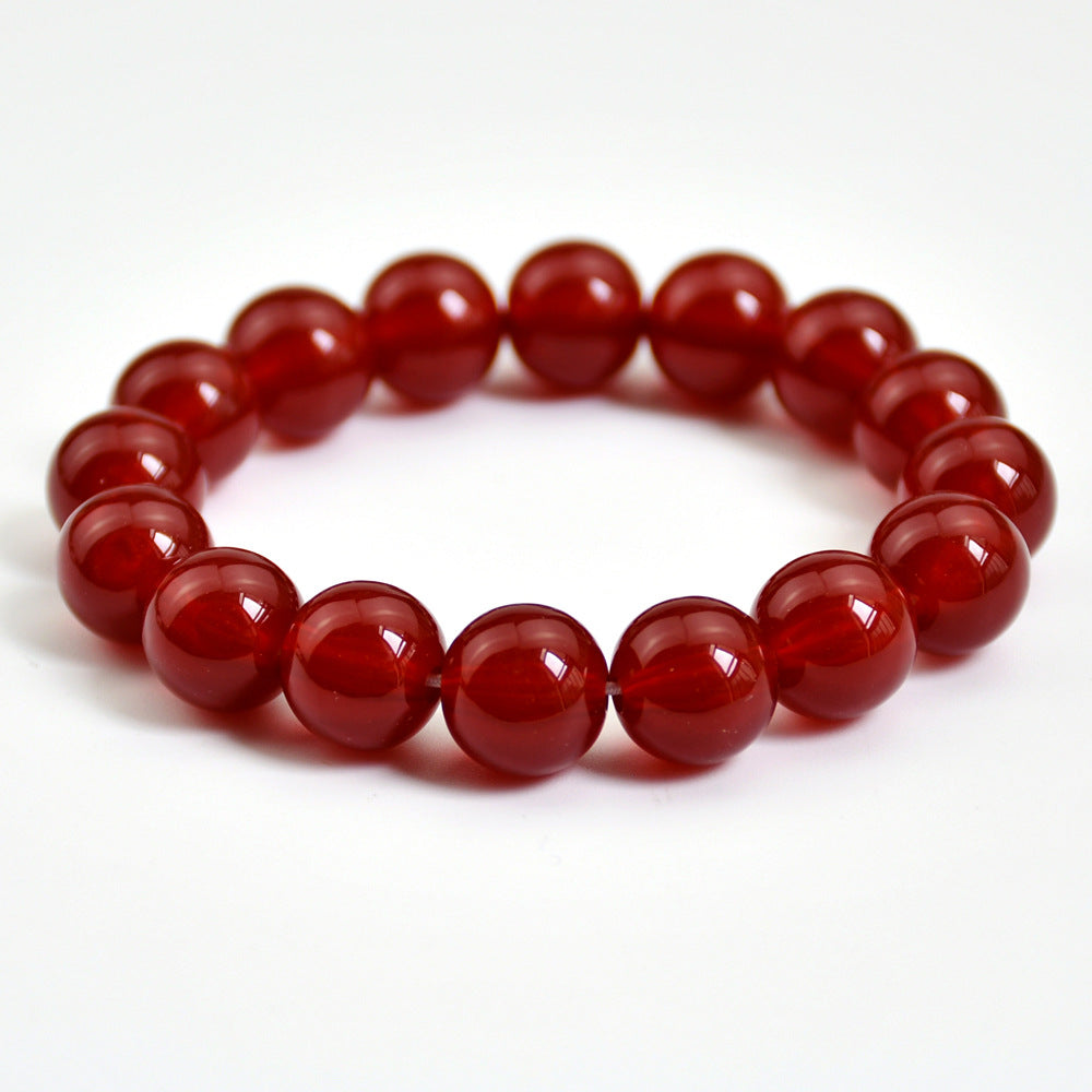 Wholesale Colorful imitation jade beads versatile niche non-fading bracelet