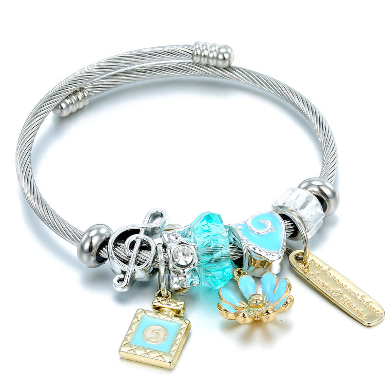 Wholesale Starfish Turtle Titanium Steel Bracelets