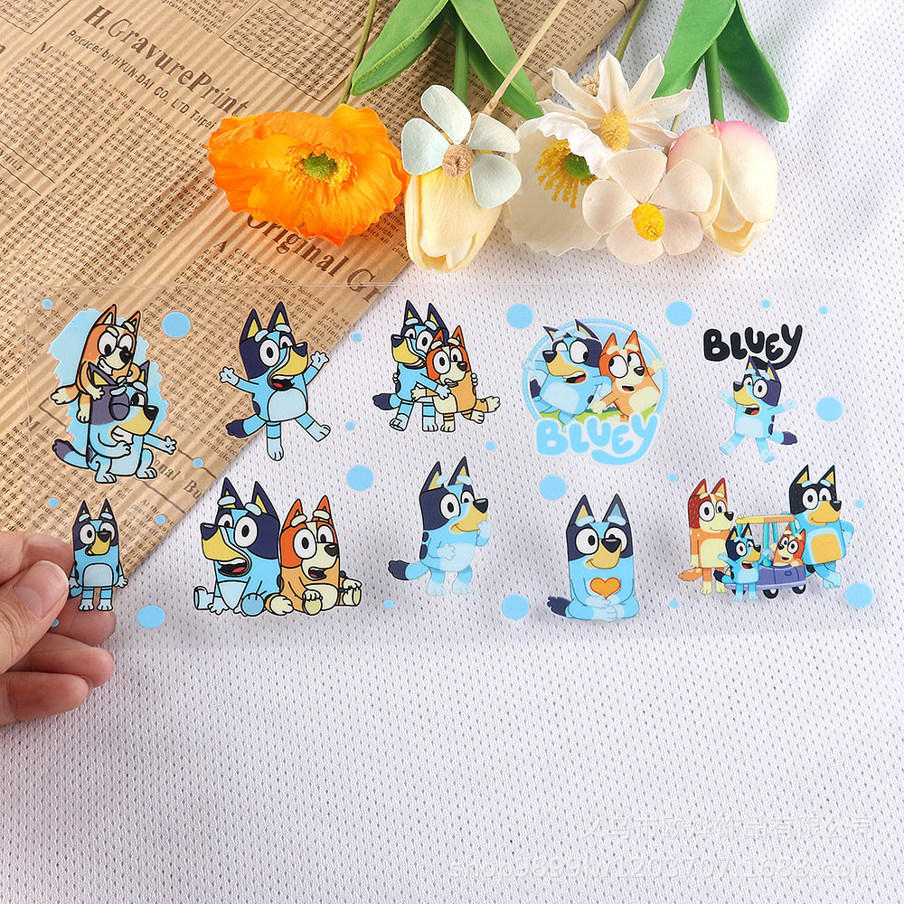 Wholesale Cartoon UV 16oz Transfer Sticker Anime Crystal UV DTF Wraps