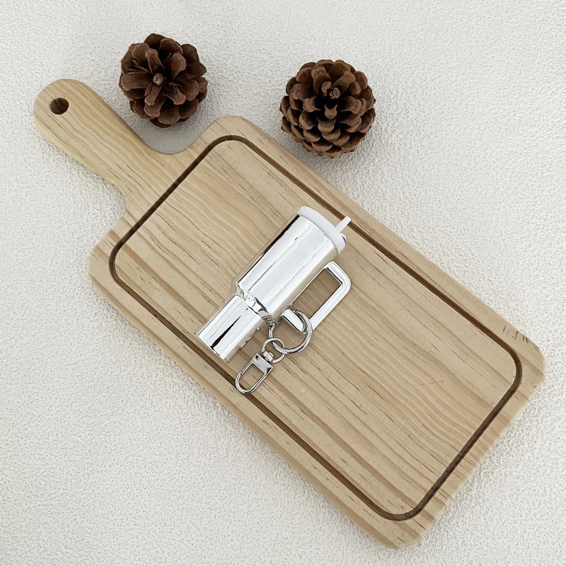 Wholesale Colorful openable mini cup keychain pendant