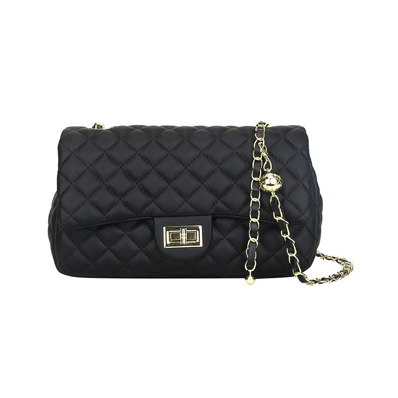 Wholesale Diamond Embroidery Small Square Bag Fashionable Shoulder Bag