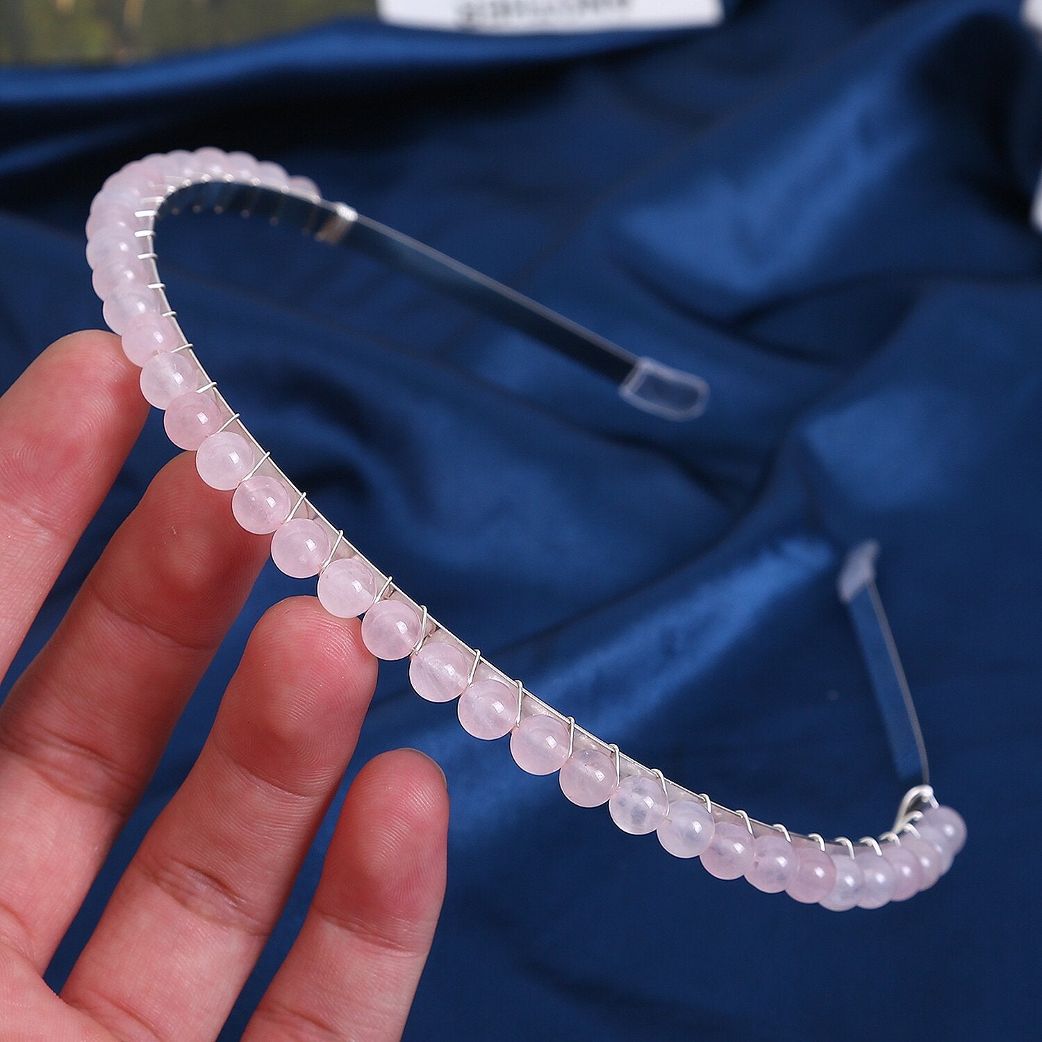 Wholesale Colorful Gravel Hair Hoops