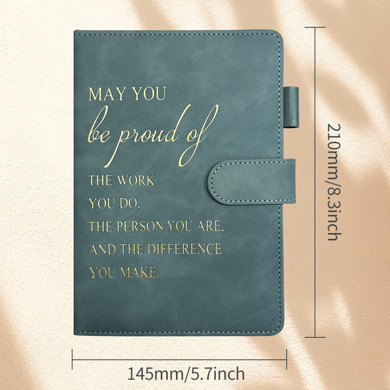 Wholesale Cross-border notebook in stock wholesale Amazon leather plan hand ledger temu incentive magnetic buckle notebook customization