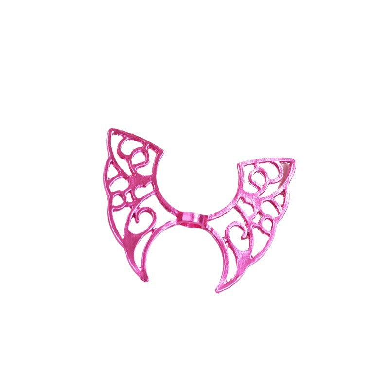 Wholesale 100PCS DIY Acrylic Hollow Butterfly Wings Beads