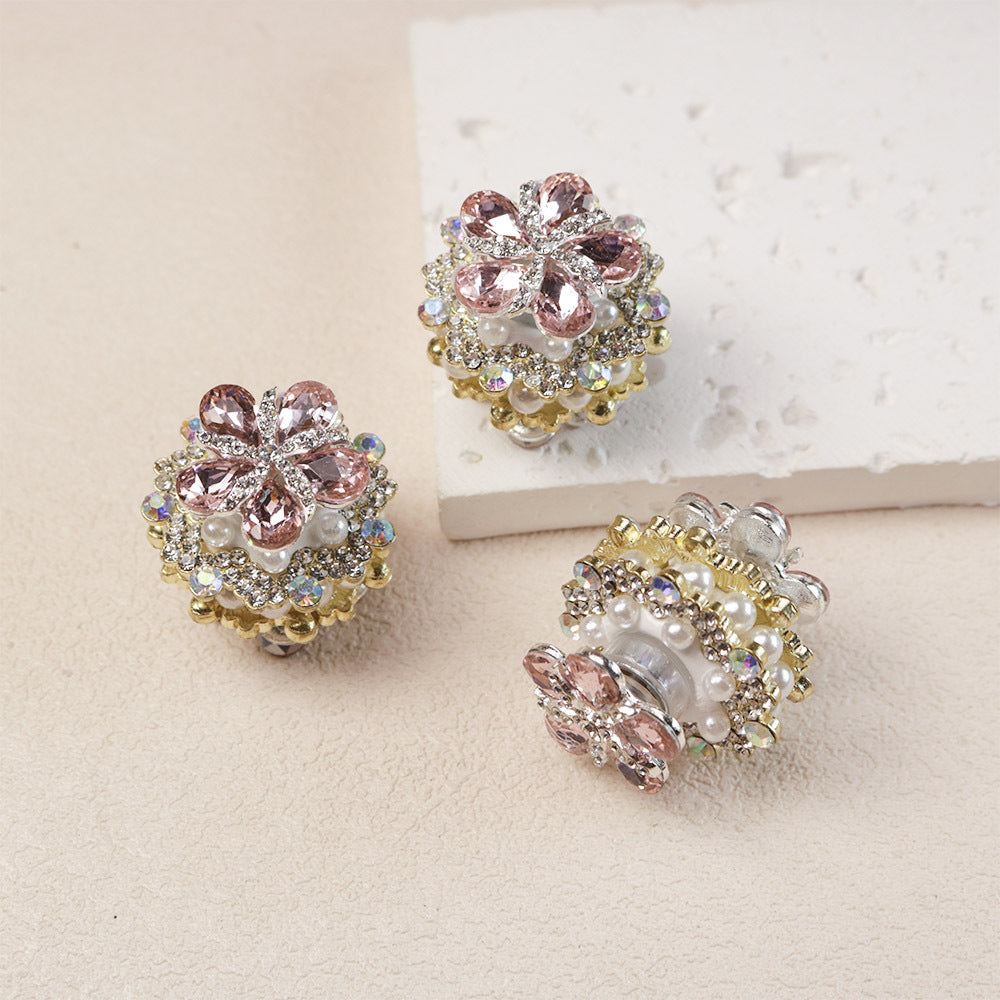 Wholesale Double Turn Crystal Windmill Heavy Industry Nepal Beads Can Be Worn Pen Loose Beads