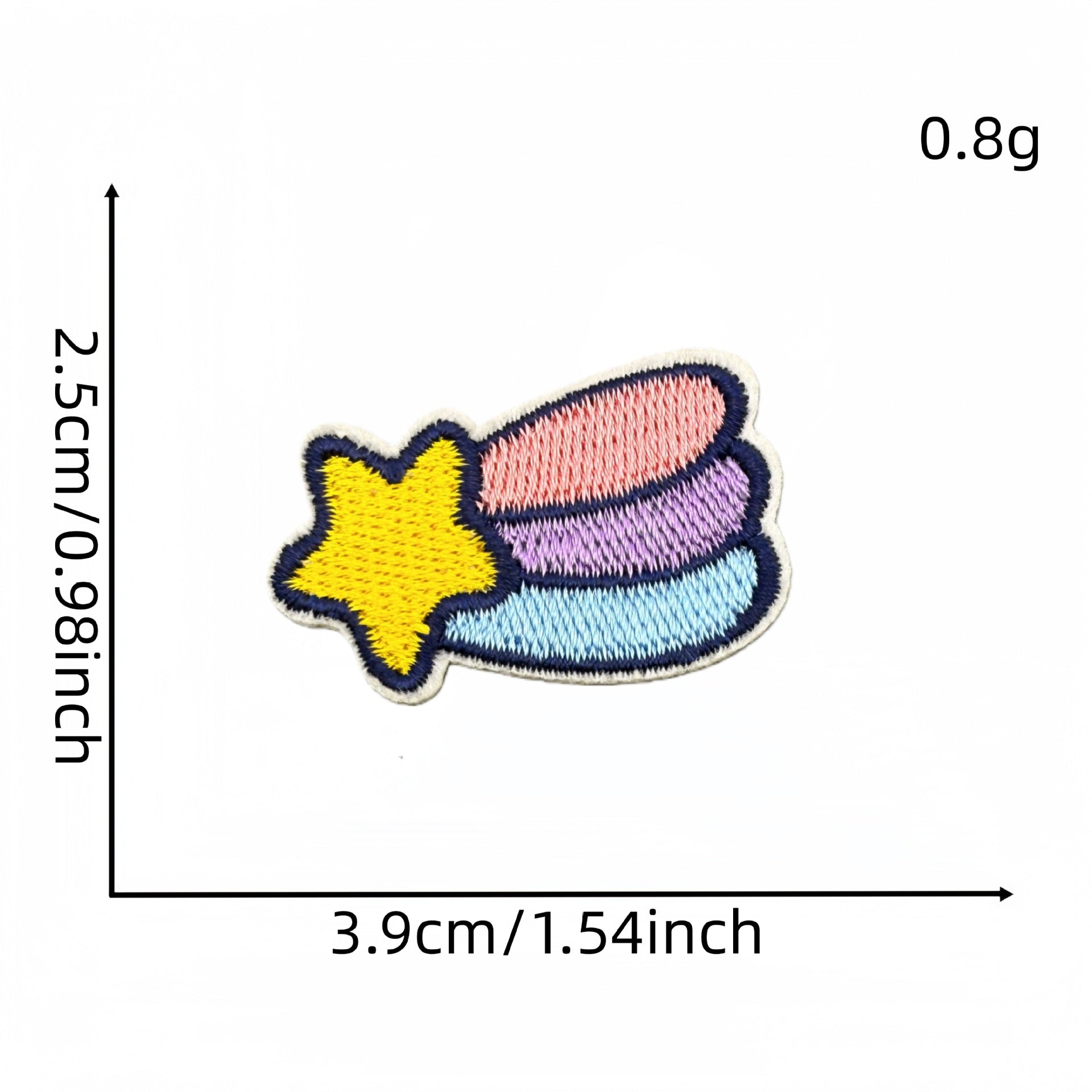 Wholesale Cute Cartoon Astronaut Embroidered Patches Space Series Self Adhesive Clothing Accessory DIY Decor Resale