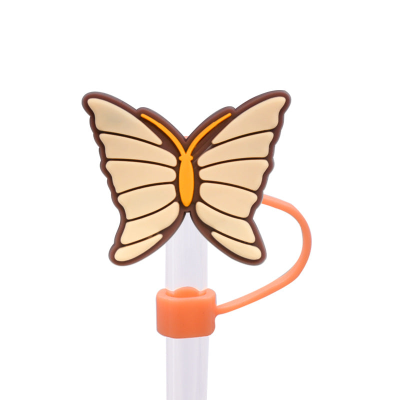 Wholesale Random 100pcs 10M  bread dust plug straw hat creative DIY cup straw accessories