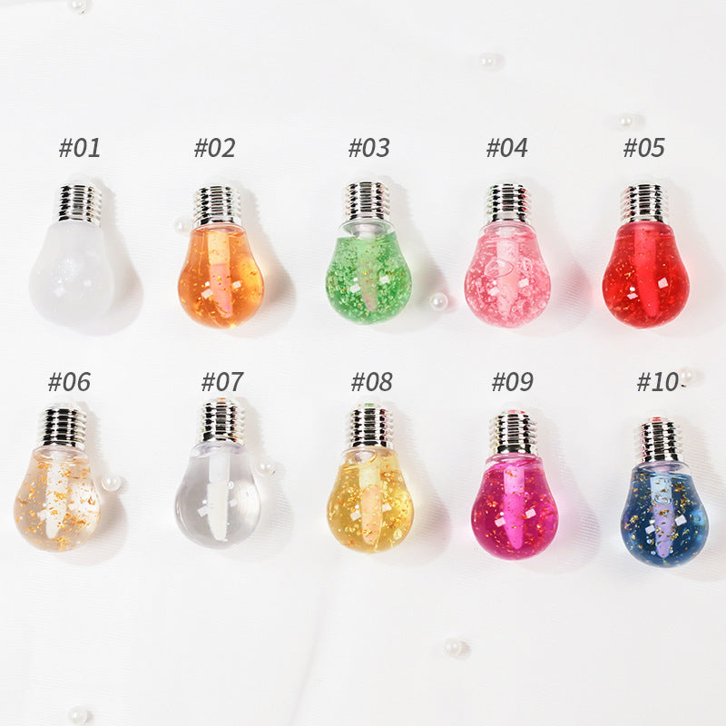 Wholesale Plastic Fruity Mini Light Bulb Lip Gloss