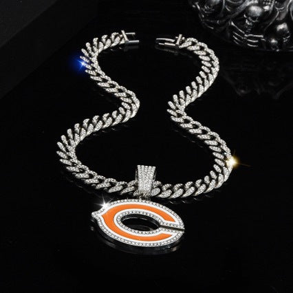 Wholesale teams necklace alloy personality necklace