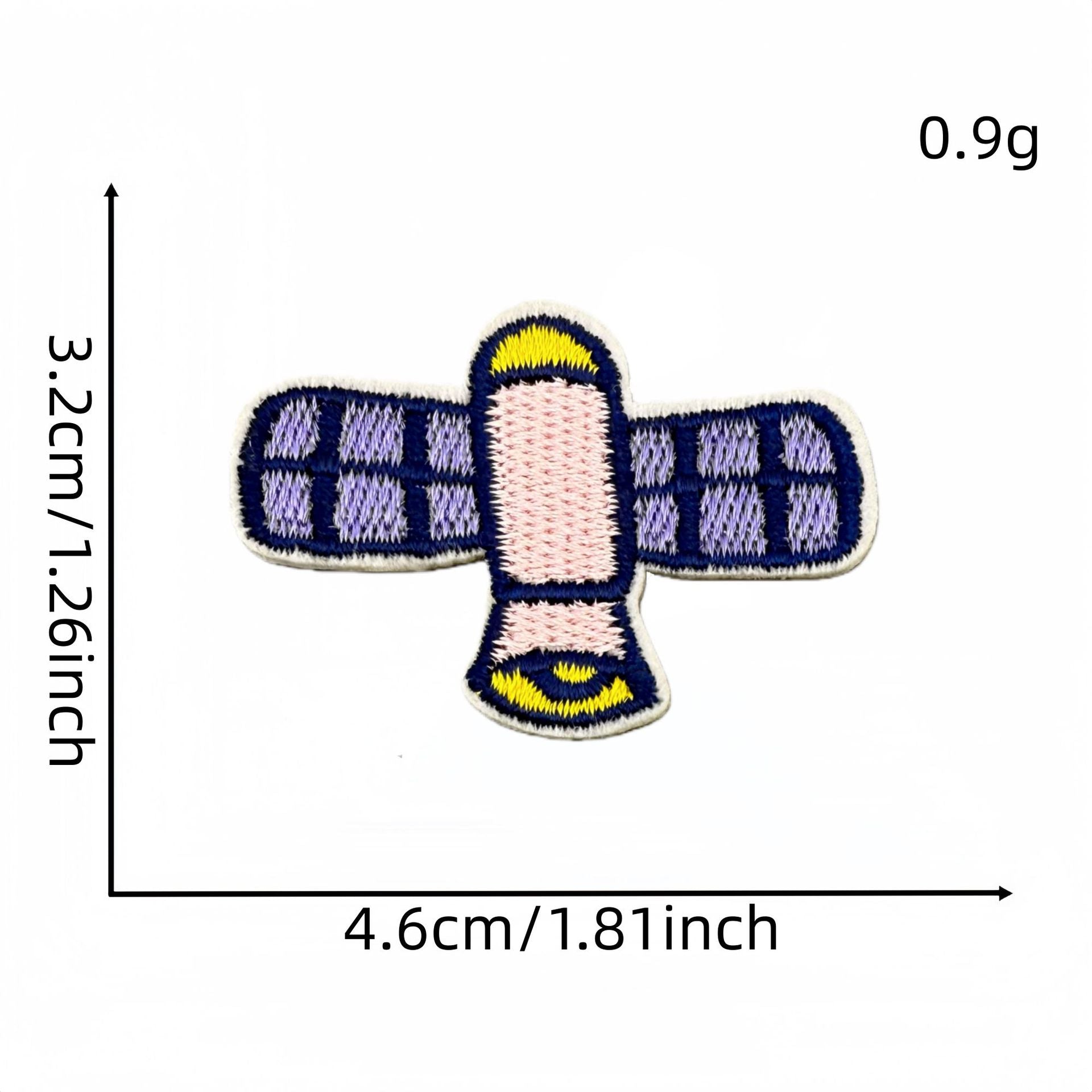 Wholesale Cute Cartoon Astronaut Embroidered Patches Space Series Self Adhesive Clothing Accessory DIY Decor Resale
