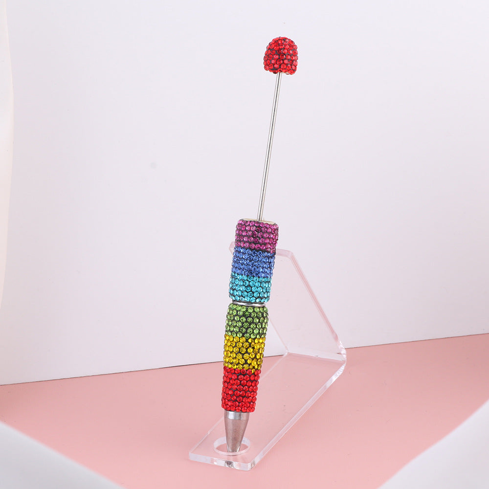 Wholesale 5pcs Colorful pearl daisy beadable pens