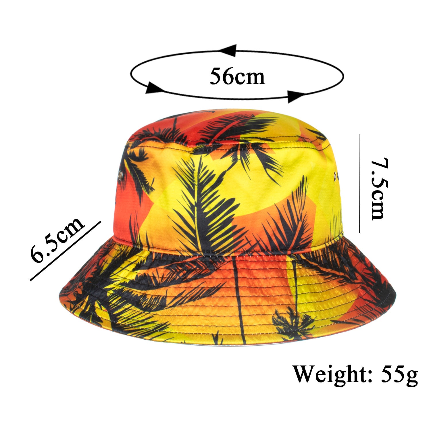 Wholesale Holiday style sun protection bucket hat wide brim bucket hat