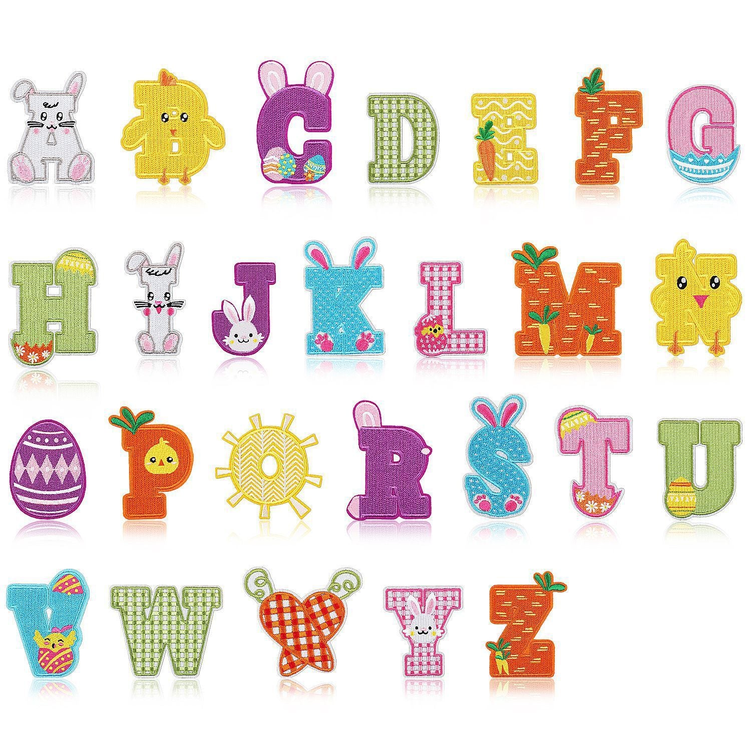Wholesale Christmas embroidery cloth stickers letters  DIY Patches