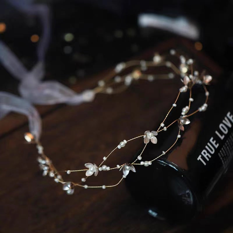 Wholesale Bridal wedding flower wedding accessories headband