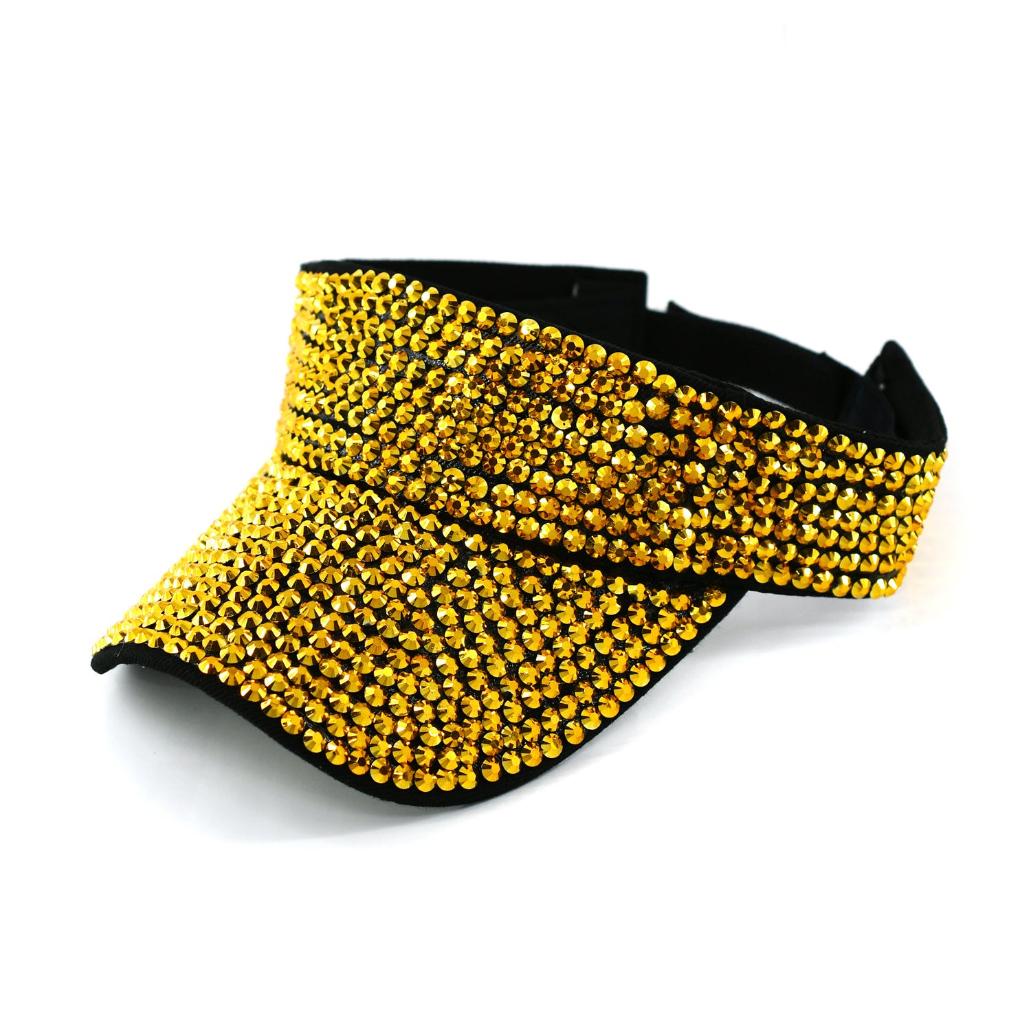 Wholesale Diamond Studded Acrylic Baseball Caps Without Tops