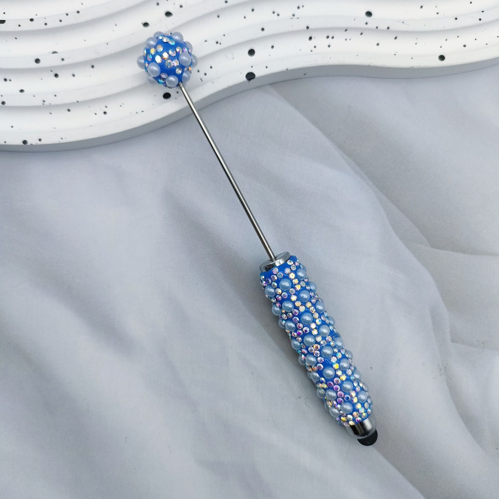 Wholesale DIY Touch Screen Pearl Full Diamond Beadable Pen